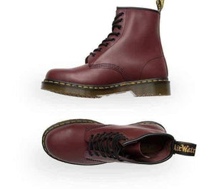 DR MARTENS | 1460Z DMC 8-EYE BOOT | CHERRY SMOOTH - khanhdev-1