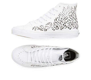 VANS | SK8-HI DECON (CUTOUT)| LEAVES/WHITE - khanhdev-1