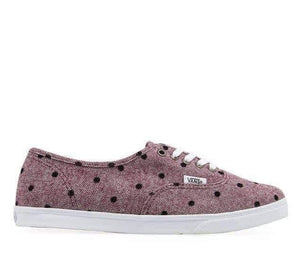 VANS |AUTHENTIC | LO PRO | BURGANDY/WHITE - khanhdev-1