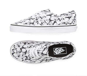 VANS | AUTHENTIC (BUTTERFLY) TRUE | WHITE / BLACK - khanhdev-1