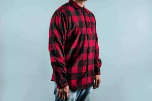 Chequered Red Shirt - khanhdev-1