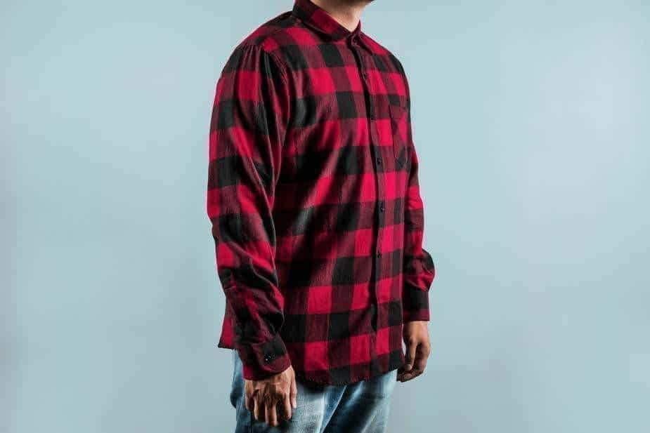 Chequered Red Shirt - khanhdev-1